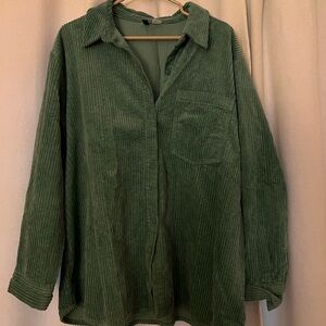 Urban Outfitter corduroy button up shirt
